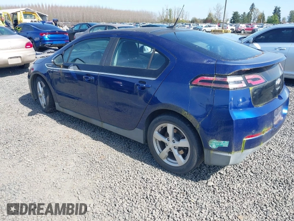 2012 Chevrolet Volt with VIN 1G1RF6E42CU120344, listed as a IAAI auction lot 41967329 with 87,511 mi miles and . Bid and sale history available at carsss.com. Image 3.