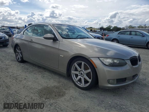 2008 BMW 3 Series 328i with VIN WBAWR335X8P150450, listed as a Copart auction lot 50449335 with 202,133 mi miles and Salvage title. Bid and sale history available at DreamBid. Image 4.