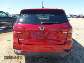 2020 Kia Sorento LX with VIN 5XYPG4A31LG684906, listed as a IAAI auction lot 41760413 with 100,486 mi miles. Bid and sale history available at carsss.com. Image 16.
