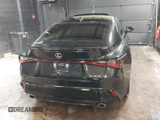 2024 Lexus IS 350 F Sport with VIN JTHGZ1E23R5036655, listed as a IAAI auction lot 40898566 with 2,724 mi miles and . Bid and sale history available at DreamBid. Image 16.