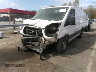 2015 Ford Transit Cargo with VIN 1FTNE1YM6FKA97397, listed as a IAAI auction lot 41965624 with 249,447 mi miles. Bid and sale history available at carsss.com. Image 2.