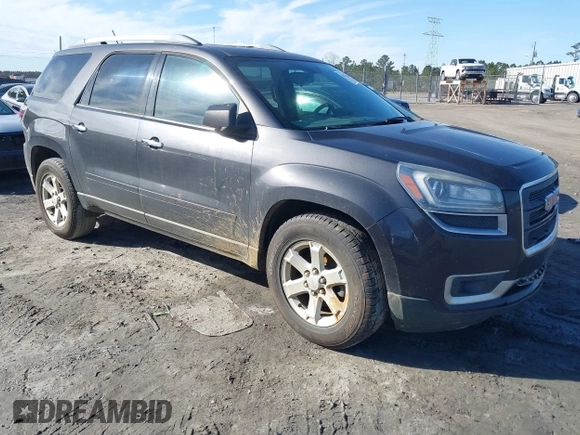 2014 GMC Acadia SLE with VIN 1GKKRNED6EJ192134, listed as a IAAI auction lot 41476121 with 191,899 mi miles and . Bid and sale history available at carsss.com. Image 1.