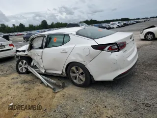2016 Kia Optima Hybrid with VIN KNAGM4ADXG5094622, listed as a Copart auction lot 66129294 with 0 mi miles and Salvage Title. Bid and sale history available at carsss.com. Image 2.