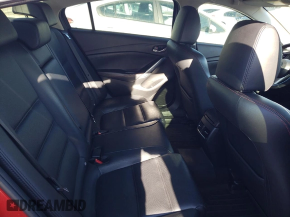 2015 Mazda 6 i Grand Touring with VIN JM1GJ1W50F1185626, listed as a Copart auction lot 87596025 with 147,630 mi miles and Clean Title. Bid and sale history available at carsss.com. Image 10.