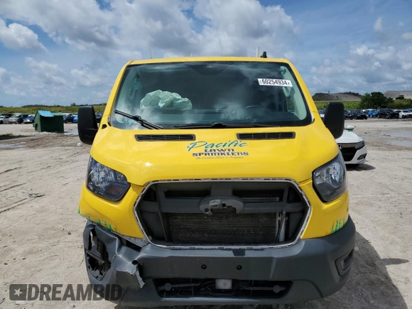 2020 Ford Transit Cargo с VIN 1FTBR1Y82LKA74320, выставлен на аукционе Copart как лот 60254934 с пробегом 9 489 миль миль и Списание • Salvage title. История ставок и продаж доступна на DreamBid. Изображение 5.