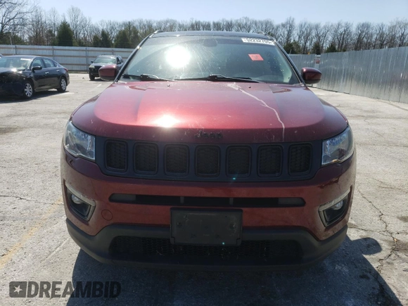 2021 Jeep Compass Altitude z VIN 3C4NJDBB6MT504313, wystawiony jako Copart lot #52232705 z przebiegiem 66 410 mil mil oraz Szkoda całkowita • Salvage title. Historia ofert i sprzedaży dostępna na DreamBid. Obrazek 5.