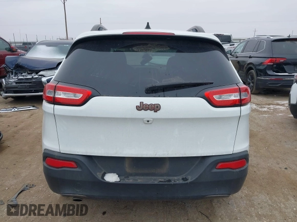 2016 Jeep Cherokee Latitude with VIN 1C4PJLCB0GW350567, listed as a IAAI auction lot 41624430 with 100,371 mi miles. Bid and sale history available at carsss.com. Image 16.