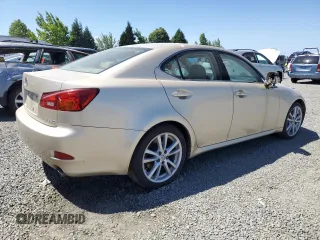 2006 Lexus IS 350 z VIN JTHBE262865002636, wystawiony jako Copart lot #59019725 z przebiegiem 159 559 mil mil oraz Czysty tytuł • Clean title. Historia ofert i sprzedaży dostępna na DreamBid. Obrazek 3.