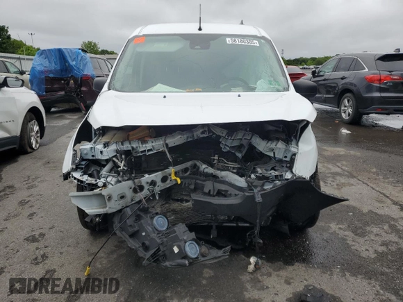 2020 Ford Transit Connect XL with VIN NM0LS7E24L1461644, listed as a Copart auction lot 58180305 with Not provided miles and Salvage title. Bid and sale history available at DreamBid. Image 5.