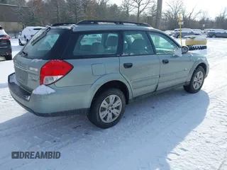 2009 Subaru Outback with VIN 4S4BP60C696342172, listed as a IAAI auction lot 41447113 with 172,784 mi miles. Bid and sale history available at carsss.com. Image 4.
