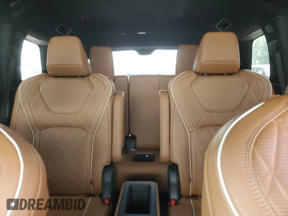 2025 Infiniti QX60 Autograph with VIN 5N1AL1HU5SC341027, listed as a Copart auction lot 65010435 with 5,180 mi miles and Salvage title. Bid and sale history available at DreamBid. Image 10.