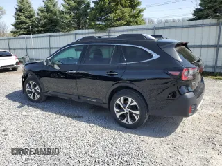 2021 Subaru Outback Touring with VIN 4S4BTAPC9M3106971, listed as a Copart auction lot 54839415 with 28,621 mi miles and Non repairable. Bid and sale history available at DreamBid. Image 2.