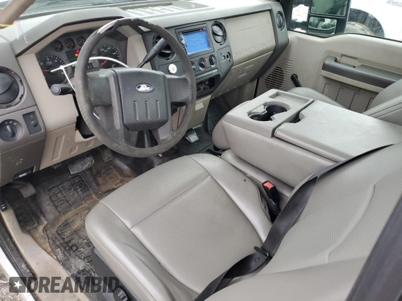 2010 Ford F-250 with VIN 1FTNF2A55AEA02289, listed as a Copart auction lot 49126995 with 142,929 mi miles and Salvage title. Bid and sale history available at DreamBid. Image 8.
