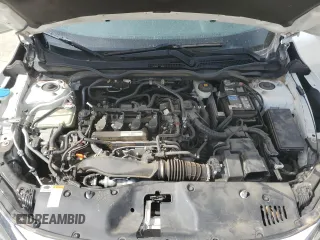 2018 Honda Civic EX-L with VIN JHMFC1F77JX034729, listed as a Copart auction lot 49603095 with 95,402 mi miles and Salvage Title. Bid and sale history available at DreamBid. Image 12.
