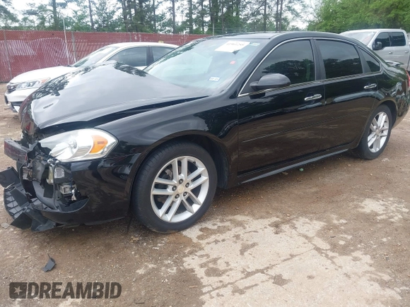 2014 Chevrolet Impala LTZ with VIN 2G1WC5E36E1138809, listed as a IAAI auction lot 41961255 with 119,222 mi miles and . Bid and sale history available at DreamBid. Image 2.