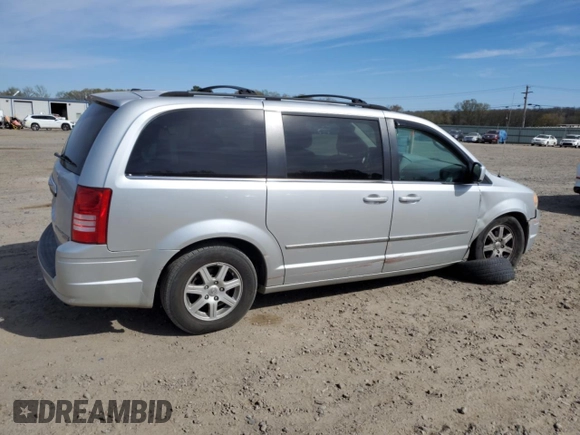 2010 Chrysler Town & Country Touring with VIN 2A4RR5D10AR424227, listed as a Copart auction lot 50363595 with 123,787 mi miles and Salvage Title. Bid and sale history available at carsss.com. Image 3.