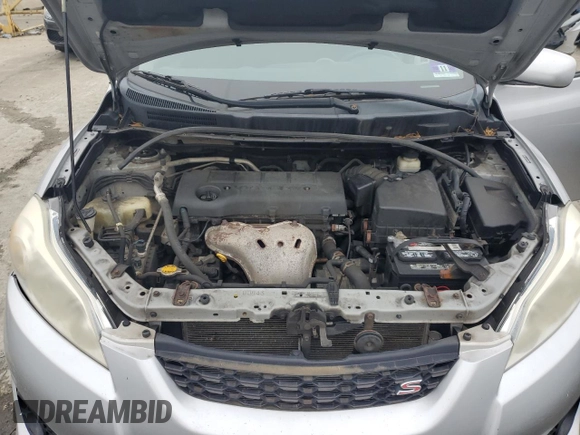 2010 Toyota Matrix S with VIN 2T1KE4EE2AC038181, listed as a Copart auction lot 61159945 with 125,806 mi miles and Clean title. Bid and sale history available at DreamBid. Image 11.