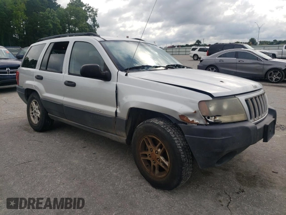 2004 Jeep Grand Cherokee Laredo z VIN 1J4GW48S14C288605, wystawiony jako Copart lot #60204815 z przebiegiem 247 816 mil mil oraz Szkoda całkowita • Salvage title. Historia ofert i sprzedaży dostępna na DreamBid. Obrazek 4.