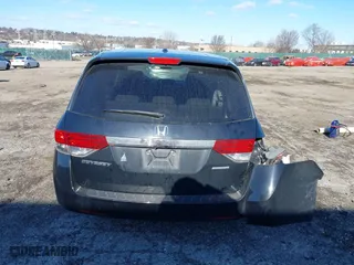 2016 Honda Odyssey SE with VIN 5FNRL5H34GB139571, listed as a IAAI auction lot 41602695 with 118,960 mi miles. Bid and sale history available at carsss.com. Image 16.