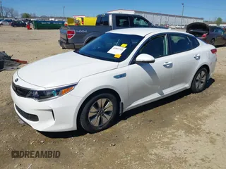 2017 Kia Optima Hybrid with VIN KNAGT4LE3H5018864, listed as a IAAI auction lot 41845714 with 87,392 mi miles. Bid and sale history available at carsss.com. Image 17.