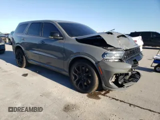 2023 Dodge Durango SRT Hellcat Premium with VIN 1C4SDJH91PC585475, listed as a Copart auction lot 82422984 with 6,195 mi miles and Salvage Title. Bid and sale history available at DreamBid. Image 4.