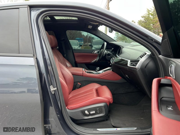 2021 BMW X6 sDrive40i with VIN 5UXCY4C05M9H19479, listed as a Copart auction lot 54268205 with 85,899 mi miles and Clean Title. Bid and sale history available at carsss.com. Image 5.