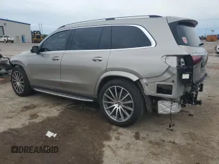 2022 Mercedes-Benz GLS 450 with VIN 4JGFF5KE3NA824618, listed as a Copart auction lot 61743144 with 8,251 mi miles and Salvage Title. Bid and sale history available at DreamBid. Image 2.