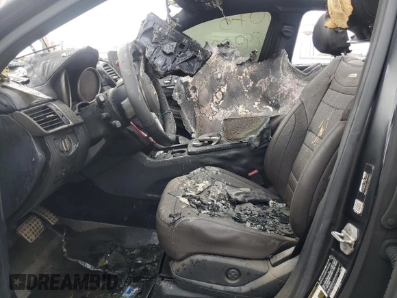 2018 Mercedes-Benz GLE 63 S AMG with VIN 4JGED7FB5JA099322, listed as a Copart auction lot 87002364 with Not provided miles and Salvage title. Bid and sale history available at DreamBid. Image 7.