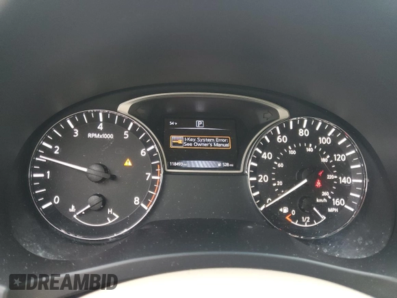 2016 Nissan Altima SL with VIN 1N4AL3AP1GC266182, listed as a Copart auction lot 54650135 with 118,493 mi miles and Salvage Title. Bid and sale history available at carsss.com. Image 9.