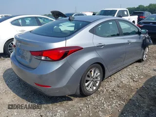 2016 Hyundai Elantra SE with VIN 5NPDH4AE3GH707795, listed as a IAAI auction lot 42572998 with 142,774 mi miles and . Bid and sale history available at DreamBid. Image 4.