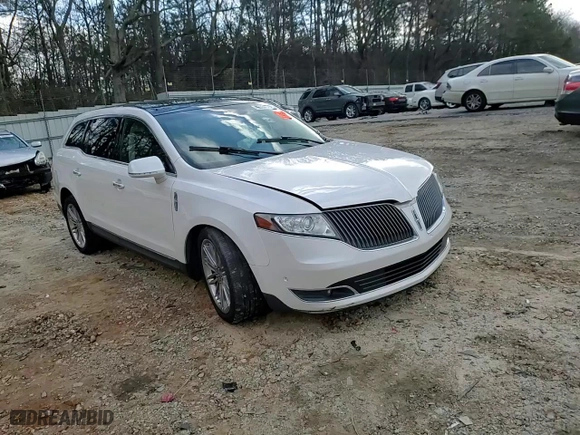 2016 Lincoln MKT EcoBoost with VIN 2LMHJ5AT0GBL01849, listed as a Copart auction lot 46134735 with 0 mi miles and Salvage Title. Bid and sale history available at carsss.com. Image 12.