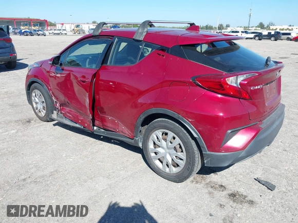 2019 Toyota C-HR XLE with VIN JTNKHMBX5K1044846, listed as a IAAI auction lot 41670614 with 52,374 mi miles. Bid and sale history available at carsss.com. Image 3.