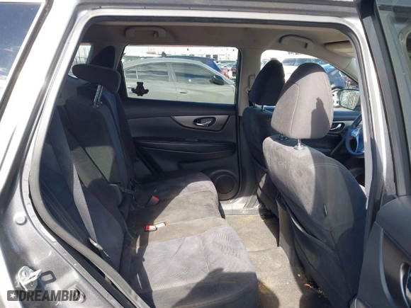 2015 Nissan Rogue SV with VIN KNMAT2MTXFP513087, listed as a IAAI auction lot 41737971 with 143,892 mi miles. Bid and sale history available at carsss.com. Image 8.