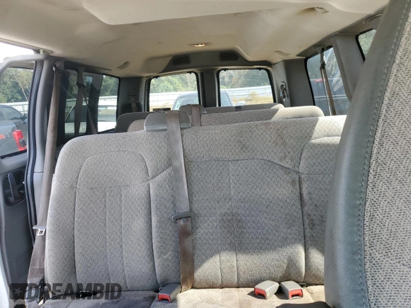 2012 Chevrolet Express Passenger 1LT with VIN 1GAZGYFG6C1106515, listed as a Copart auction lot 78206674 with 185,501 mi miles and Salvage title. Bid and sale history available at DreamBid. Image 10.