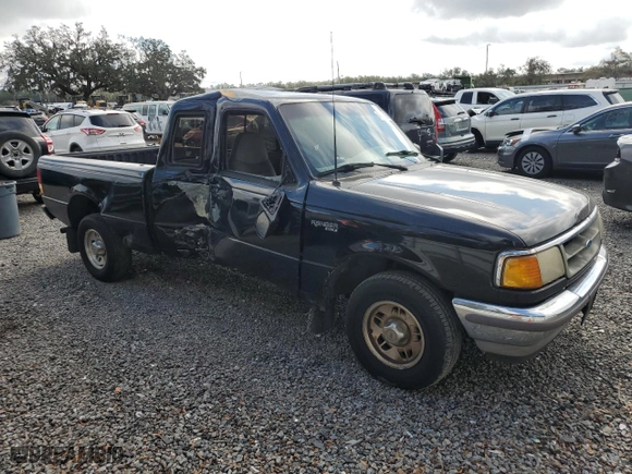 1996 Ford Ranger XLT with VIN 1FTCR14X1TPB15671, listed as a Copart auction lot 44339185 with 184,075 mi miles and Salvage Title. Bid and sale history available at carsss.com. Image 4.