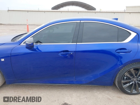 2024 Lexus IS with VIN JTHGZ1B25R5072240, listed as a IAAI auction lot 41628188 with 13,744 mi miles. Bid and sale history available at carsss.com. Image 14.