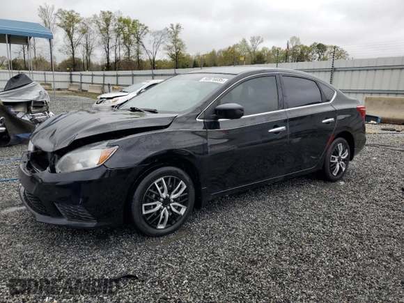 2017 Nissan Sentra SV with VIN 3N1AB7AP0HL656977, listed as a Copart auction lot 50976695 with 102,517 mi miles and Salvage Title. Bid and sale history available at carsss.com. Image 1.