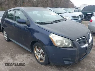 2009 Pontiac Vibe w/1SA with VIN 5Y2SP67879Z466813, listed as a IAAI auction lot 41831750 with 234,379 mi miles. Bid and sale history available at carsss.com. Image 1.