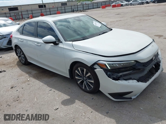 2024 Honda Civic EX z VIN 2HGFE1F7XRH323682, wystawiony jako IAAI lot #42019454 z przebiegiem 7 039 mil mil oraz . Historia ofert i sprzedaży dostępna na DreamBid. Obrazek 1.