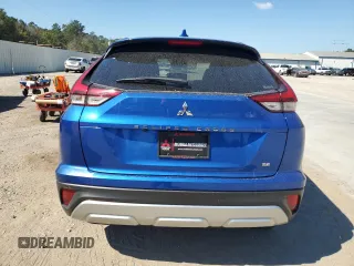 2024 Mitsubishi Eclipse Cross SE with VIN JA4ATWAA9RZ010745, listed as a Copart auction lot 74715824 with 4,165 mi miles and Salvage title. Bid and sale history available at DreamBid. Image 6.
