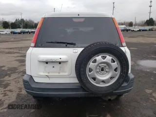 2001 Honda CR-V LX with VIN JHLRD18461C008907, listed as a Copart auction lot 45729925 with 166,836 mi miles and Salvage Title. Bid and sale history available at carsss.com. Image 6.