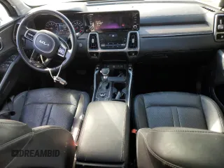 2023 Kia Sorento X-Line S with VIN 5XYRLDLCXPG189093, listed as a Copart auction lot 42477735 with 60,702 mi miles and Salvage Title. Bid and sale history available at DreamBid. Image 8.