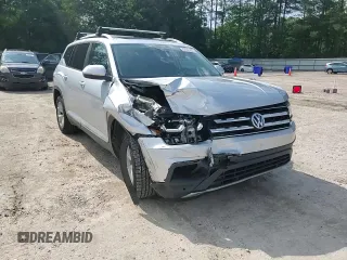2018 Volkswagen Atlas SEL with VIN 1V2ER2CA7JC517354, listed as a Copart auction lot 57041865 with 118,126 mi miles and Salvage title. Bid and sale history available at DreamBid. Image 14.