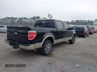 2009 Ford F-150 XL with VIN 1FTPW12VX9FB14223, listed as a IAAI auction lot 41526143 with 1 mi miles. Bid and sale history available at carsss.com. Image 4.