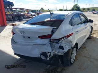 2019 Hyundai Accent SE with VIN 3KPC24A30KE065867, listed as a IAAI auction lot 41653808 with 65,058 mi miles. Bid and sale history available at carsss.com. Image 4.