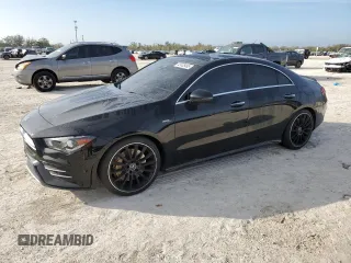 2022 Mercedes-Benz CLA 35 AMG with VIN W1K5J5BB2NN272578, listed as a Copart auction lot 42485465 with 28,671 mi miles and Salvage Title. Bid and sale history available at DreamBid. Image 1.