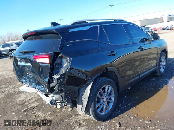 2022 GMC Terrain SLT with VIN 3GKALVEVXNL171057, listed as a IAAI auction lot 41863665 with 25,114 mi miles. Bid and sale history available at carsss.com. Image 4.
