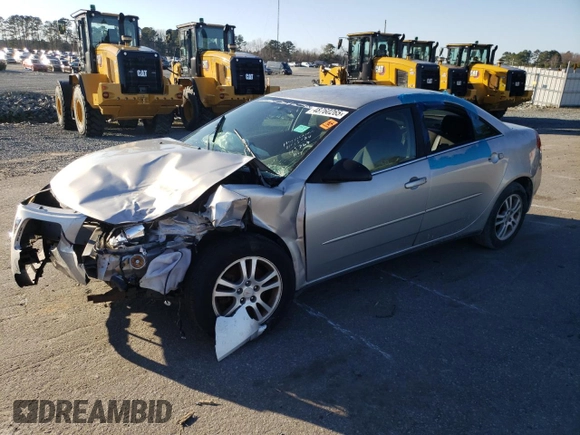 2005 Pontiac G6 with VIN 1G2ZG528054119769, listed as a Copart auction lot 48760265 with 0 mi miles and Salvage Title. Bid and sale history available at carsss.com. Image 1.