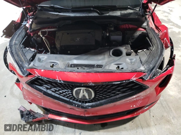 2023 Acura MDX w/A-Spec Package with VIN 5J8YE1H04PL040249, listed as a Copart auction lot 44344885 with Not Provided miles and Salvage Title. Bid and sale history available at DreamBid. Image 13.