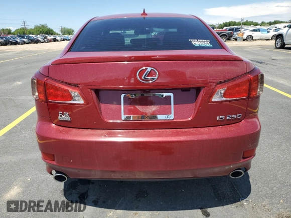 2011 Lexus IS 250 с VIN JTHBF5C25B5151423, выставлен на аукционе Copart как лот 60656385 с пробегом 181 109 миль миль и Списание • Salvage title. История ставок и продаж доступна на DreamBid. Изображение 6.